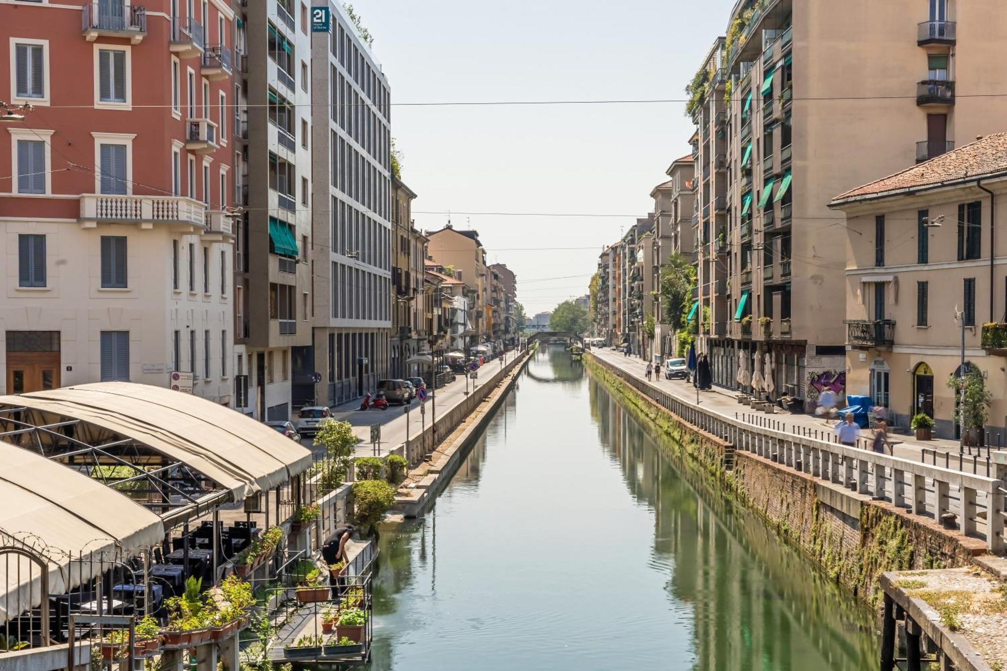 Relstay - Navigli - 1Br Milan Bagian luar foto